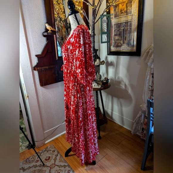 Knox rose red maxi dress long dress - Picture 4 of 12
